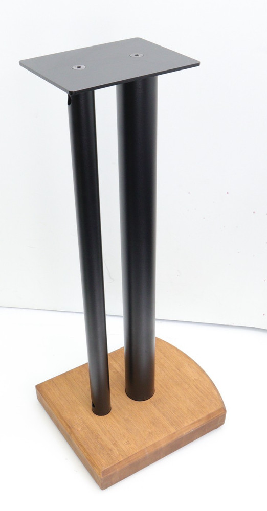 Atacama Moseco 6 Single Speaker Stand Black / Dark Bamboo. No Speaker