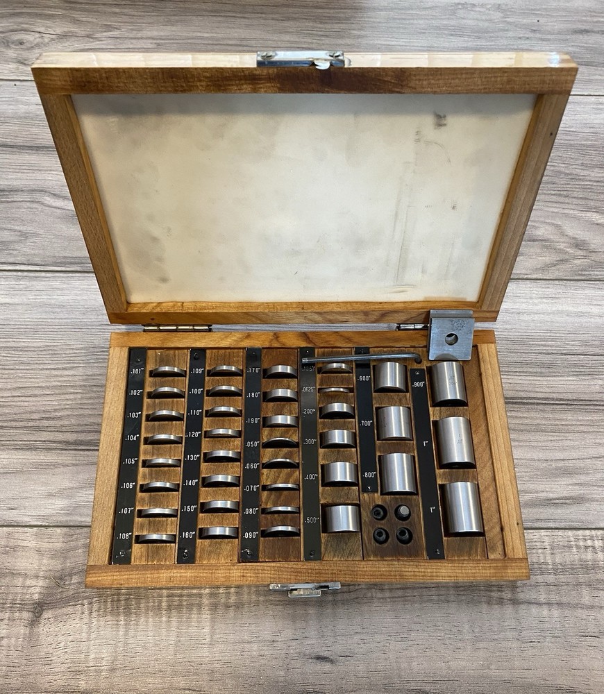 Vintage Space Block Set 36 PC Round Gauges Complete
