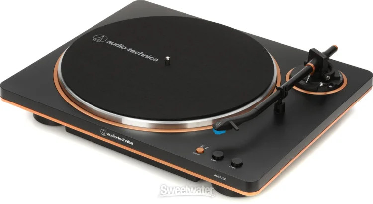 Audio-Technica AT-LP70X Turntable - Black/Bronze