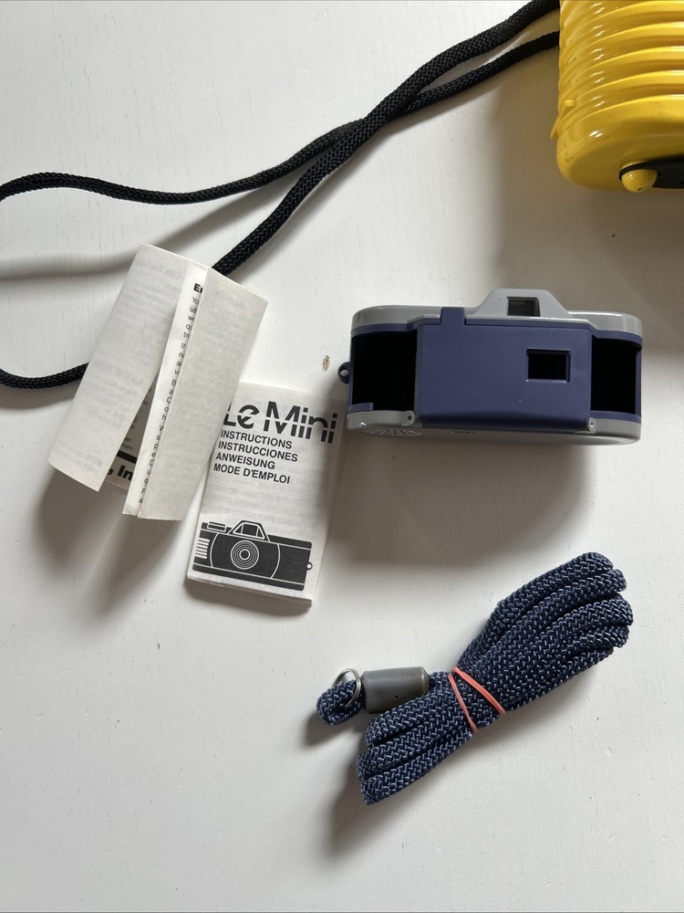 Le Clic Camera Le Mini Yellow Plastic