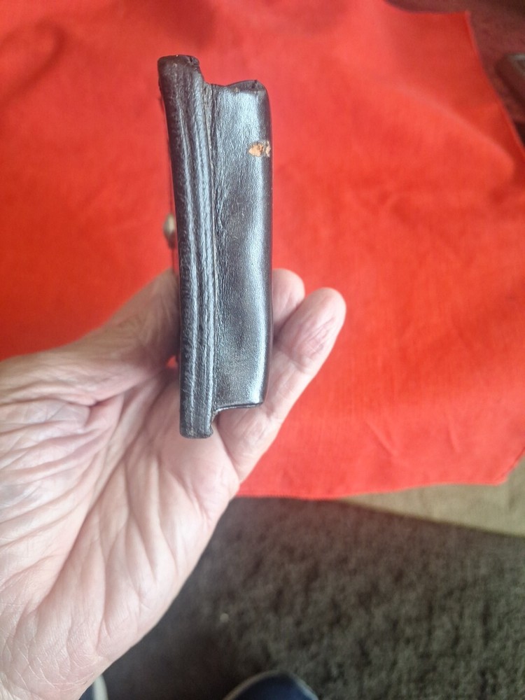 Ruff Rider Used Old Black Leather Handcuff Case # 111