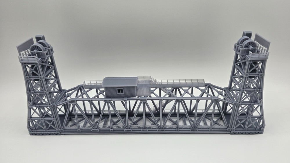 N scale Lift Bridge Single-Track 1:160