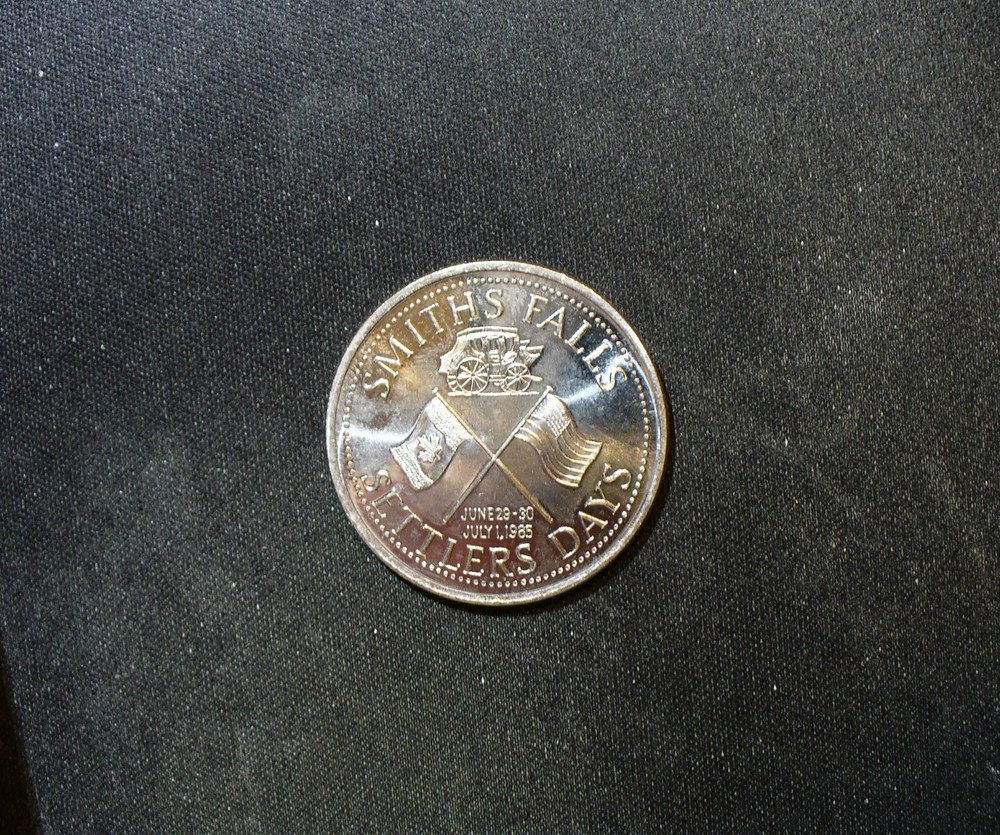 Canada Smiths Falls Settlers Days Uncirculated Commemorative Medal