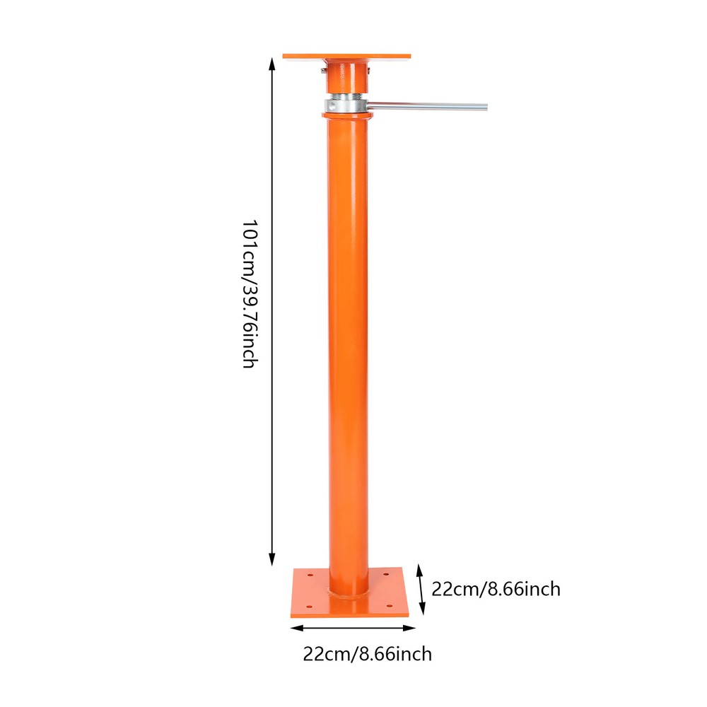 5443.11kgs/12000lbs Jacking Post Adjustable Height Jacking Post Jack Column