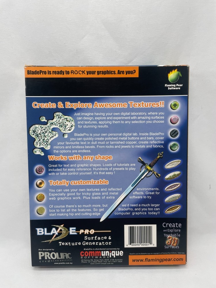 Blade Pro Surface & Texture Generator Flaming Pear Software
