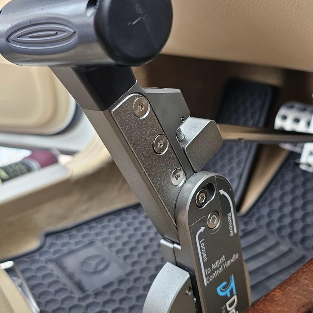 Hand Controls for Disabled Drivers Push and Pull for Automatic Cars, a Permanent