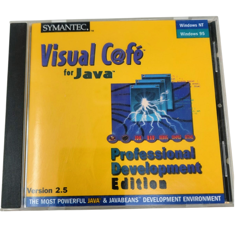 Symantec Visual Cafe for Java Database Professional Development Edition