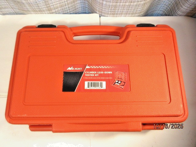 Nilight 5 pcs Cylinder Leak Down Tester Kit, new open box