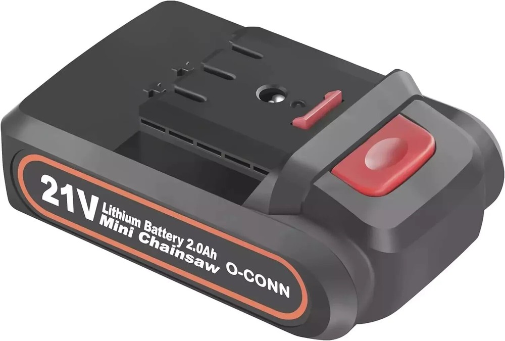 Mini Chainsaw Battery Replacement, 21V MAX 2000Mah Rechargeable