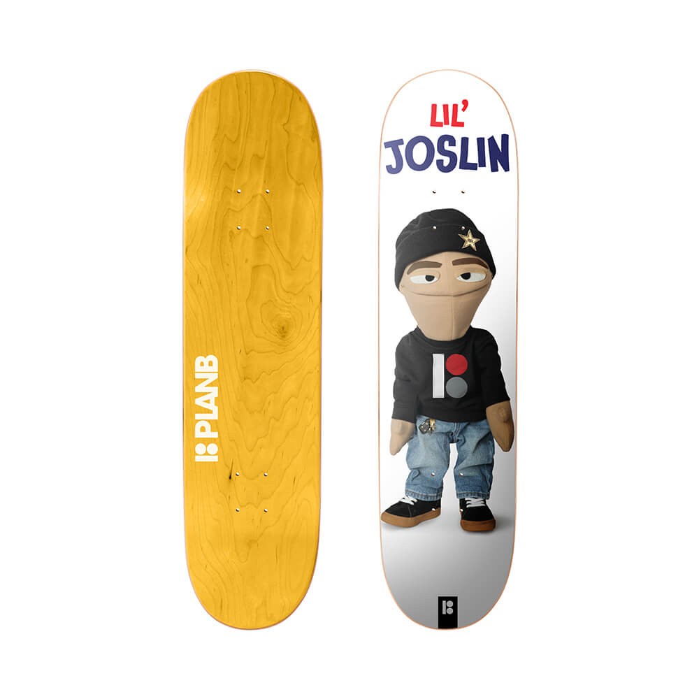 Plan B Chris Joslin Lil Buddies 8.0 Skateboard Deck