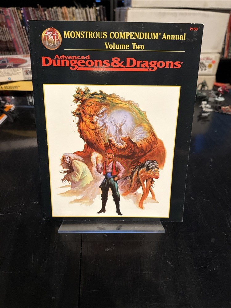 Vintage Advanced D&D, 2158, Monstrous Compendium Annual Volume Two