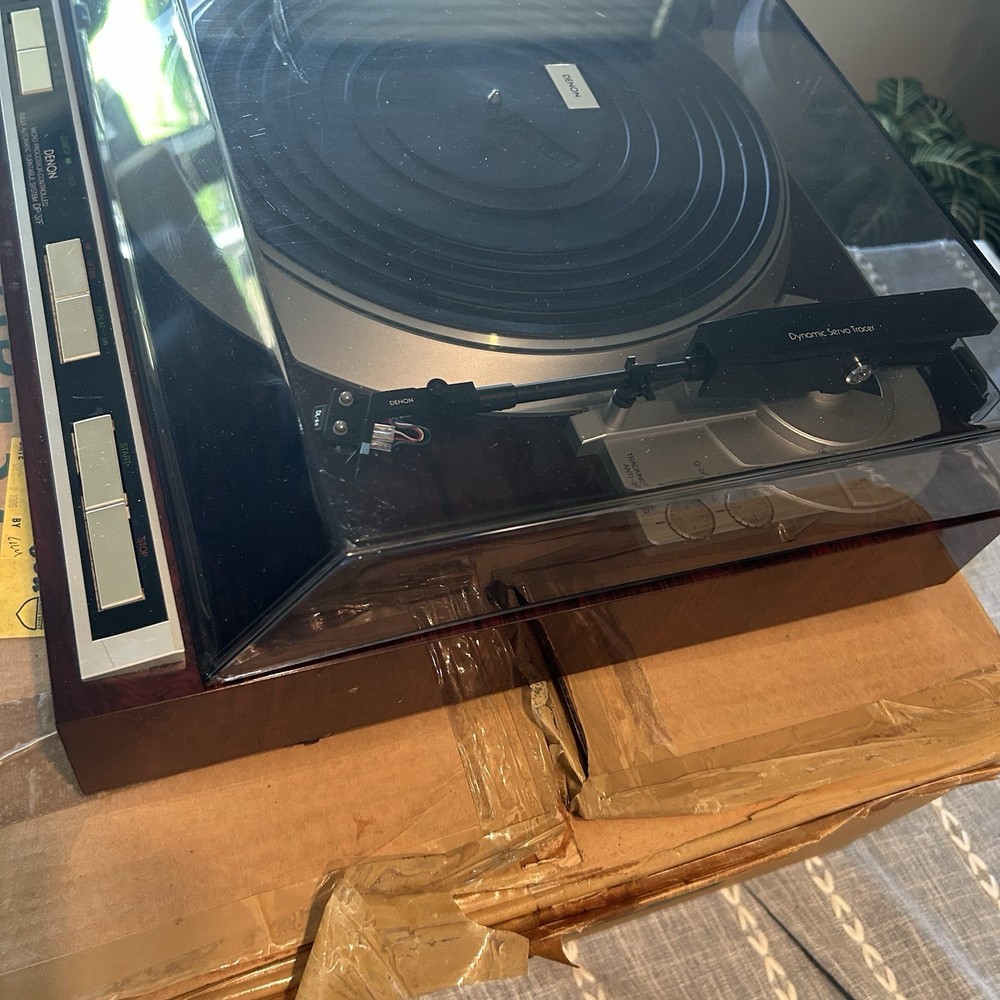 Denon DP-37F Turntable Works But Read Description