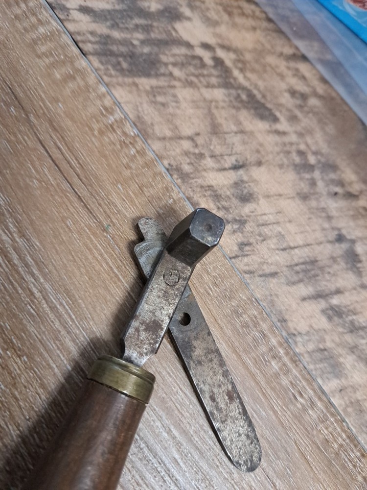 Antique Conical Bullet Mold .380 At Base