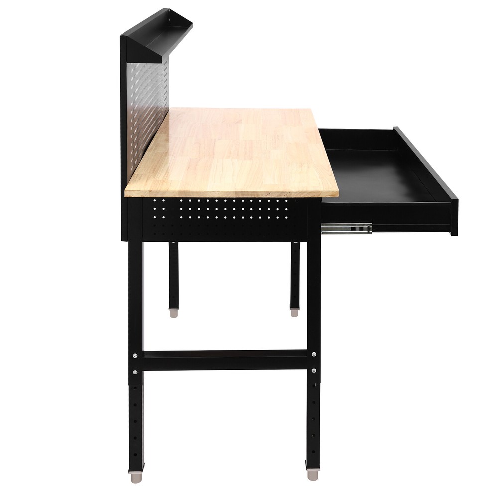 48" ×24'' Adjustable Workbench Heavy-Duty Worktable