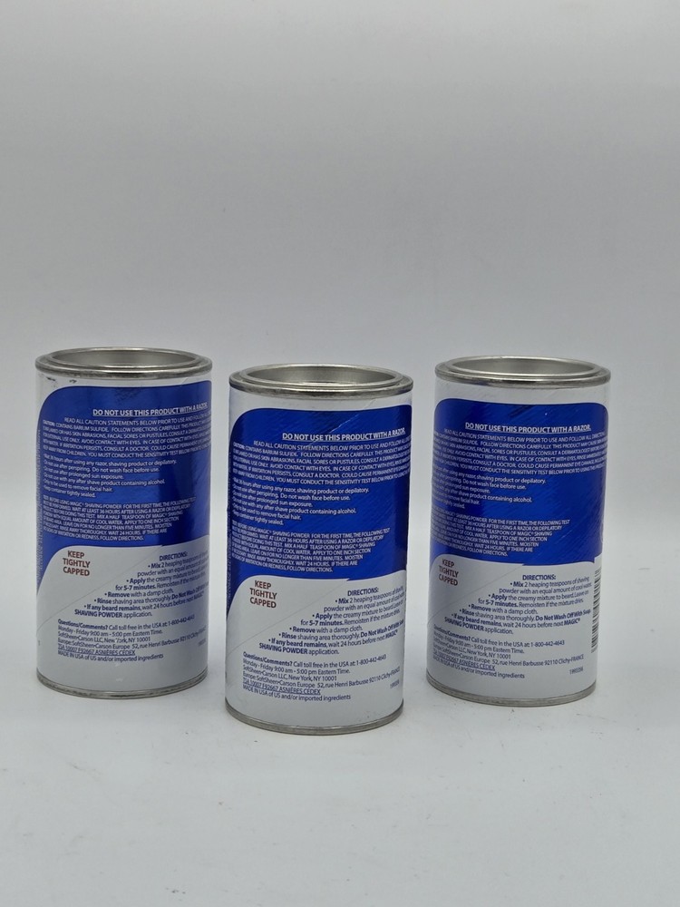 Softsheen-Carson Magic Shaving Powder- Regular Strength- 3 Pack- 5oz Each