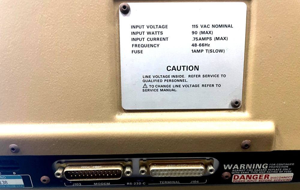 Vintage Tektronix 4662 Interactive Digital X-Y Plotter