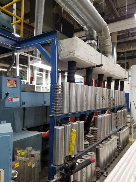 Webtron 1618 Printing Press - 5 color Inline Press