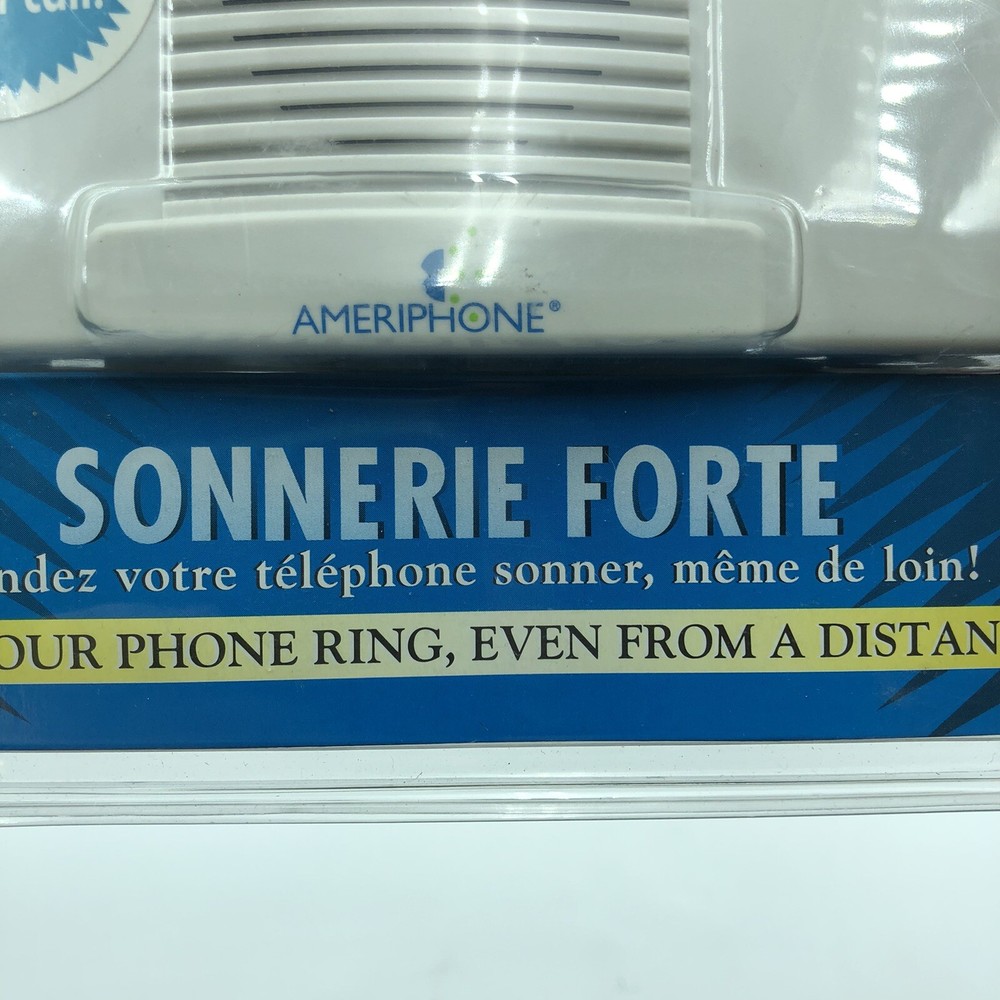 Ameriphone SR-200 95dB Super Loud Phone Ringer Lighted Visual Indicator