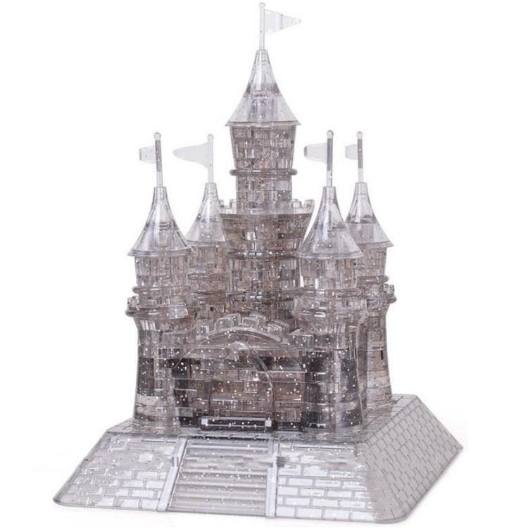3d Deluxe Crystal Puzzle Black Castle