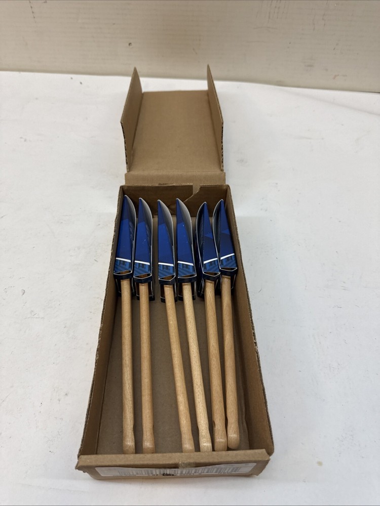 ProSupreme Nylon/Polyester Thin Angle Sash 1 1/2” Paint Brush 6PCS