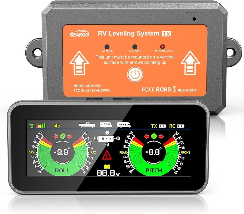 RV Wireless Leveling System AM50-PRO BRAND NEW IN BOX! No App Needed Real-Time