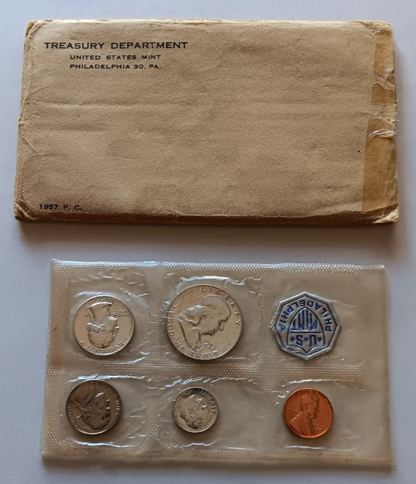 1957 PROOF SET IN FLAT PACK