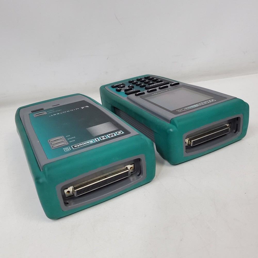 Microtest OMNIScanner 2 Cat6 Digital Cable Analyzer Certifier