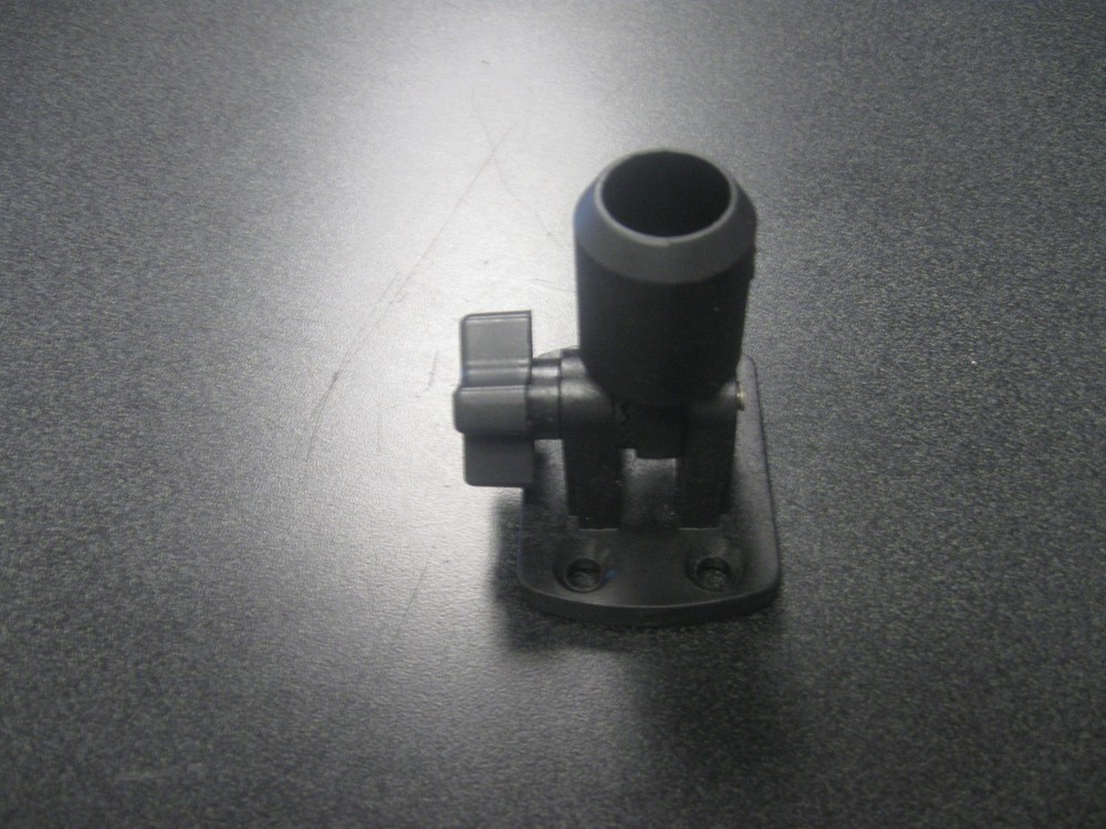 Ocean black 3" solid nylon Antenna Mount BIN0348