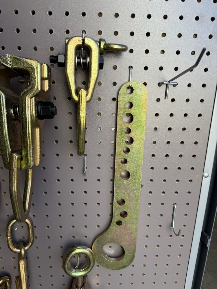 10pcs Auto Body Frame Repair Pulling Clamp Self Tightening Puller J Hooks Set