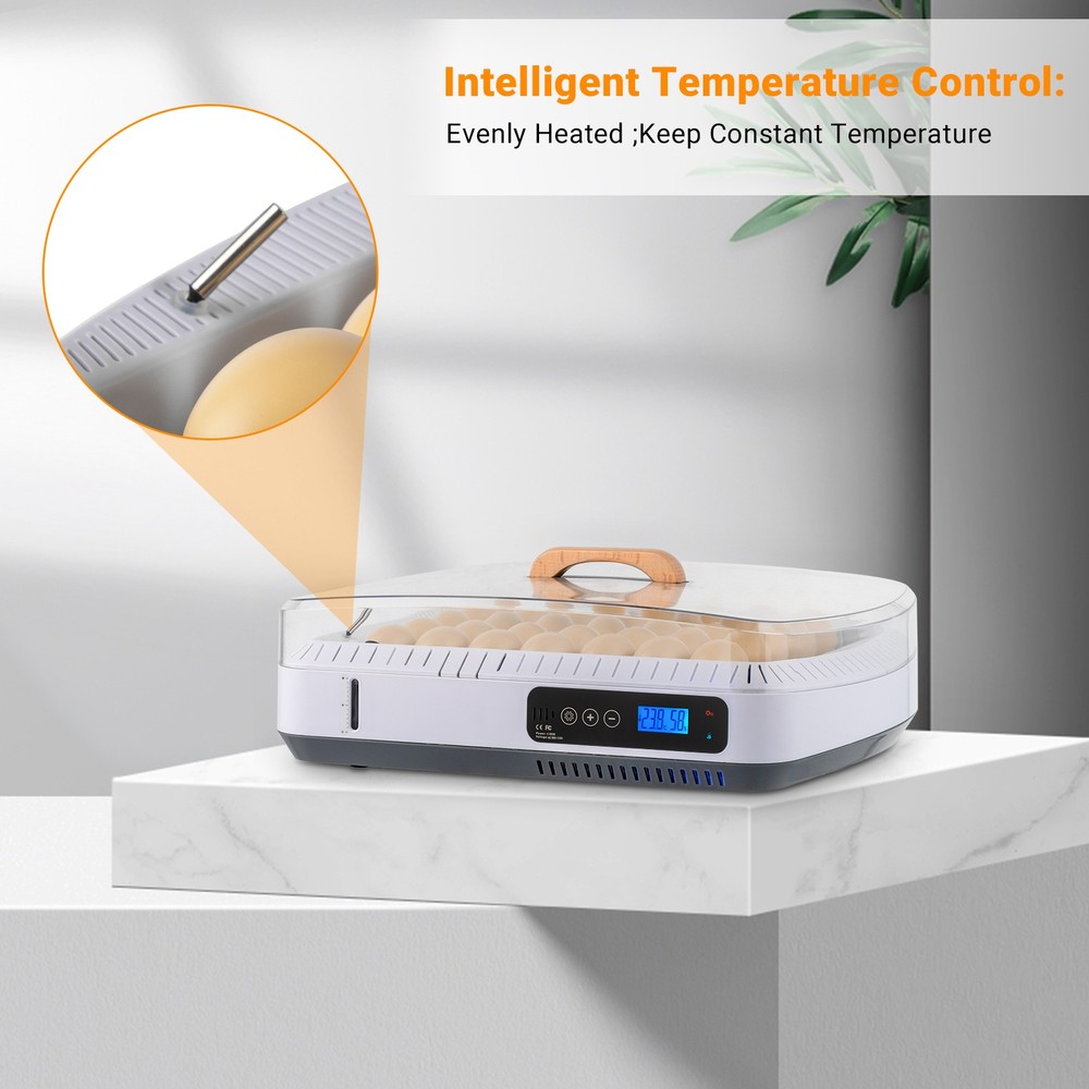 US 35 Egg Incubator with Automatic Egg Turning, Temperature and Humidity Control