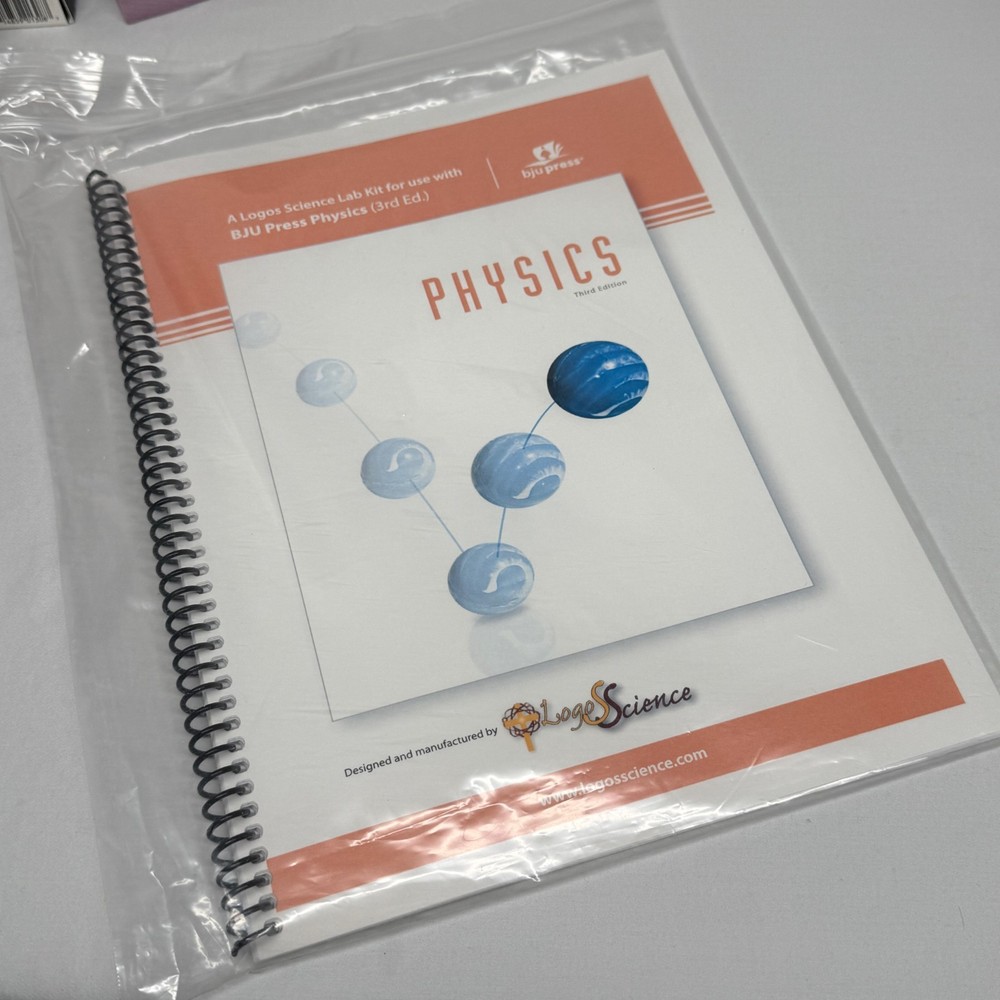Logos Science Lab Kit for use with BJU Press Physics 3rd Edition - Complete Box