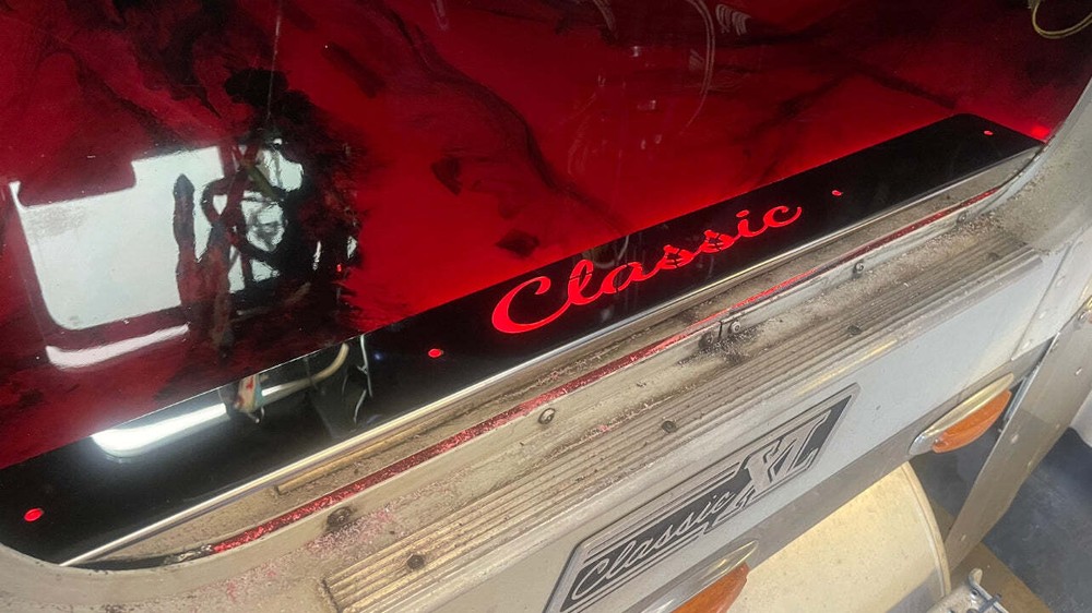  Classic Lighted Door Trim Set Red Led Light 