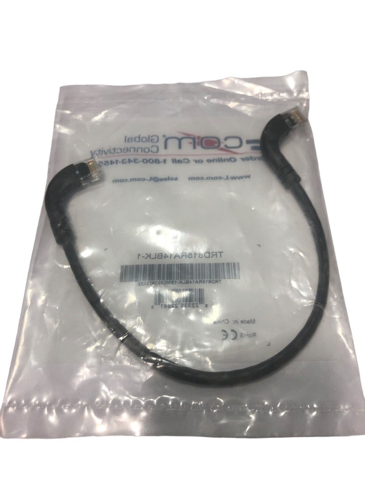 L-com Connectivity TRD815RA14BLK-1 Black