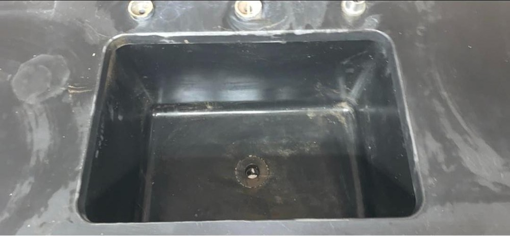 61" St Charles Black Epoxy Sink Bundle(S6LLST7093)