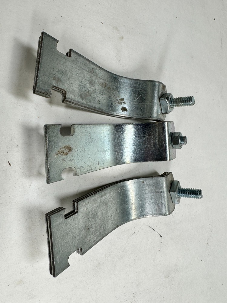 (3-PACK) 2-1/2" IPS Strut Clamp, Plated