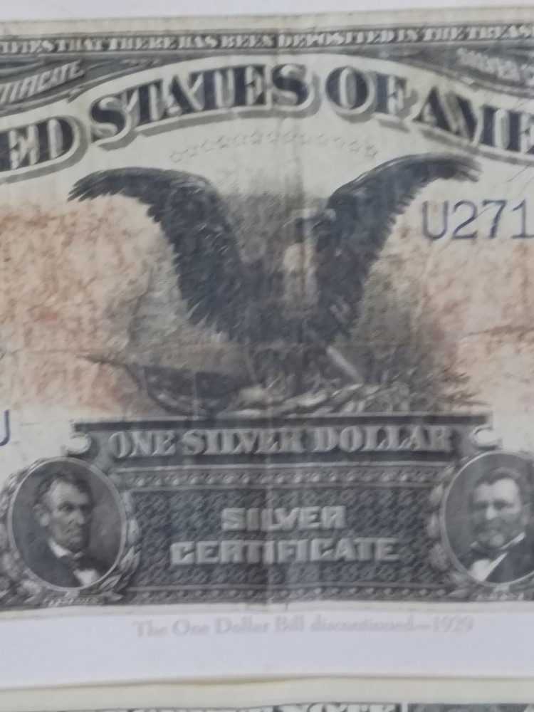 PCS Series 1899 Black Eagle $1 Silver Certificate