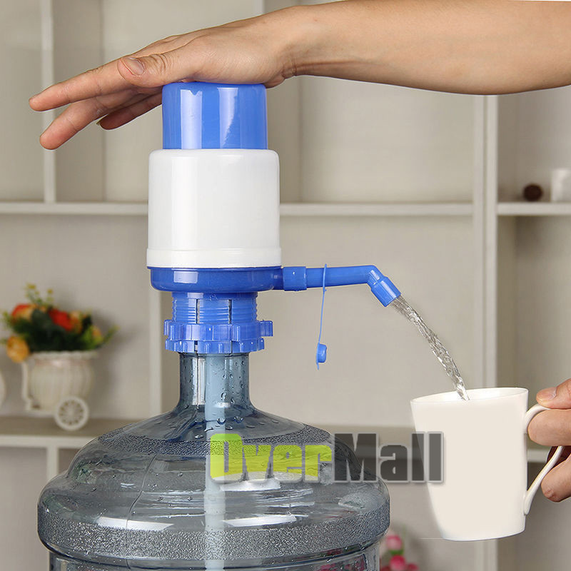 5-6 Gallon Bottled Drinking Water Manual Hand Press Pump Dispenser Home Office