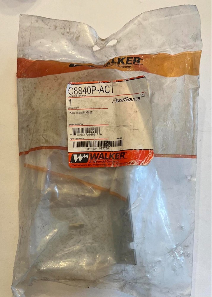 WALKER WIREMOLD C8840P ACT Plate