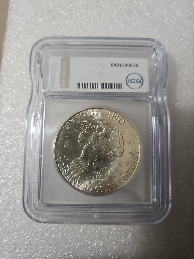 1971 S $1 Silver ICG MS67 Eisenhower "Ike" Dollar 40%