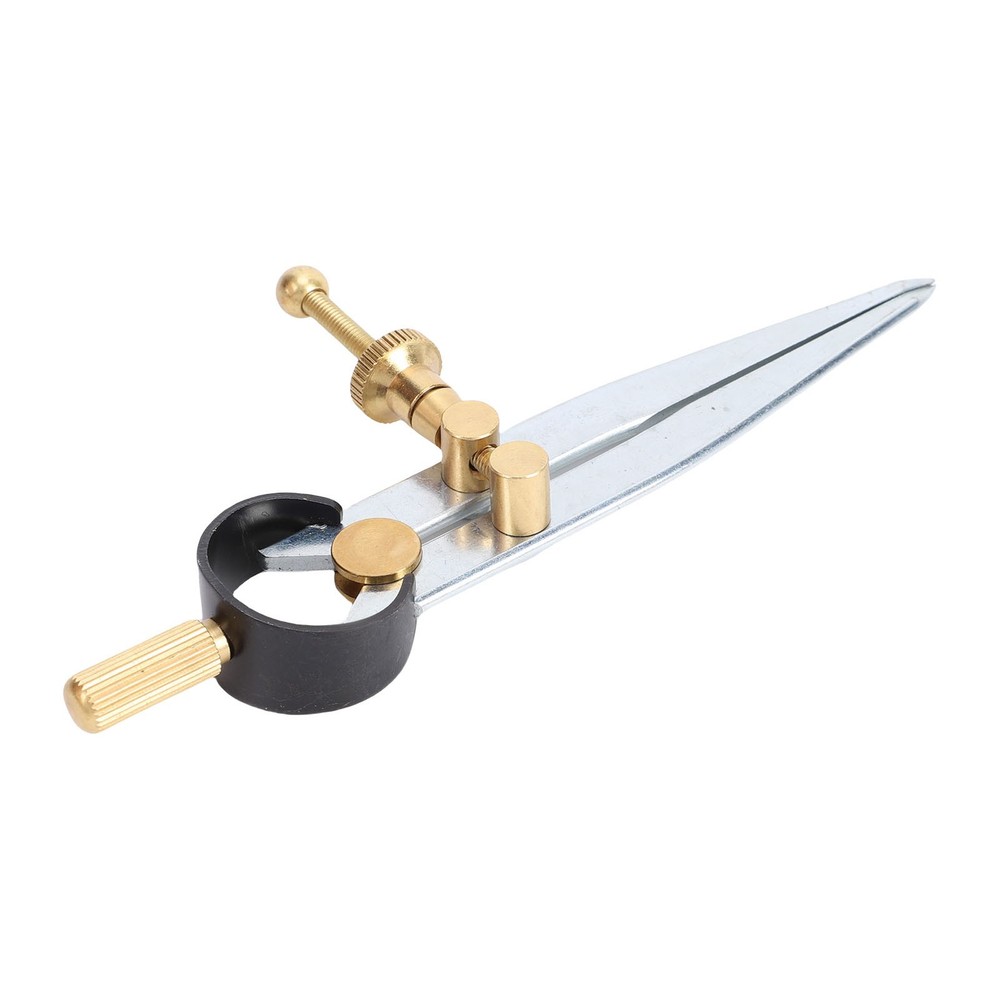 Adjustable Spring Wing Divider Caliper Hardened Steel Drawing Tool For Metalwork