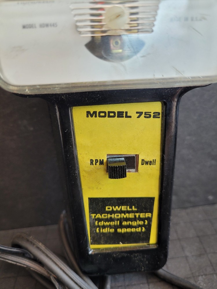 Hanson-Hawk Dwell Tachometer - Model 752 - Untested