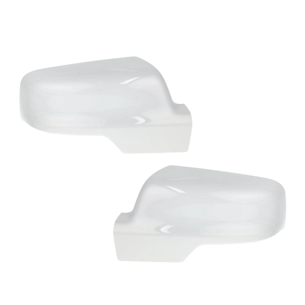 For 2019-2024 Dodge Ram 1500 Bright White Direct Replacement Mirror Caps Covers