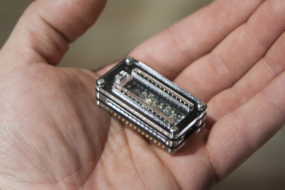 Zebra BYTE for the Adafruit Metro Mini Black Ice