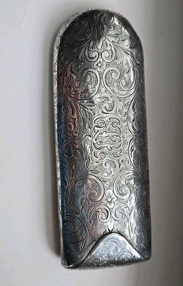 Antique McAuliffe & Hadley Sterling Silver Eyeglass Case