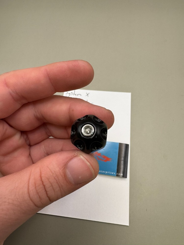 System X Intimidator Ram Cap-Gloss Black