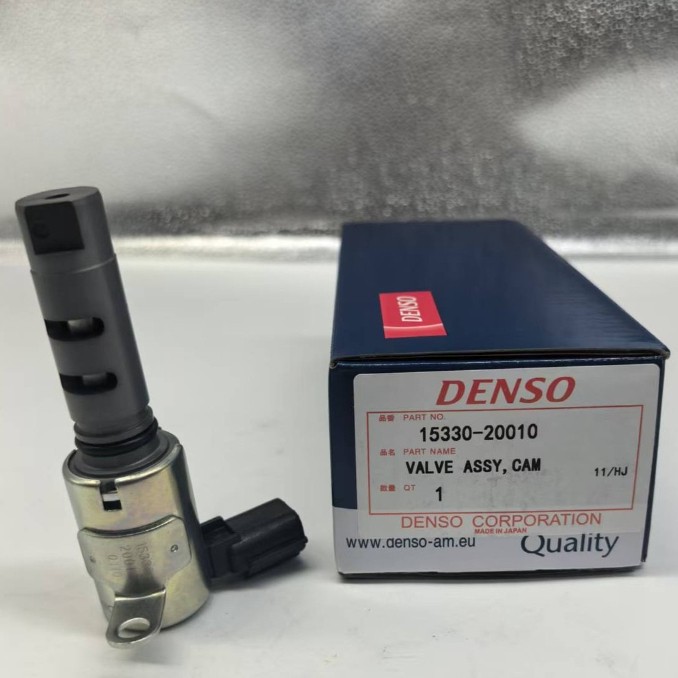 2Pcs 15330-20010 Denso Engine Variable Timing Solenoid  for Toyota Lexus V6