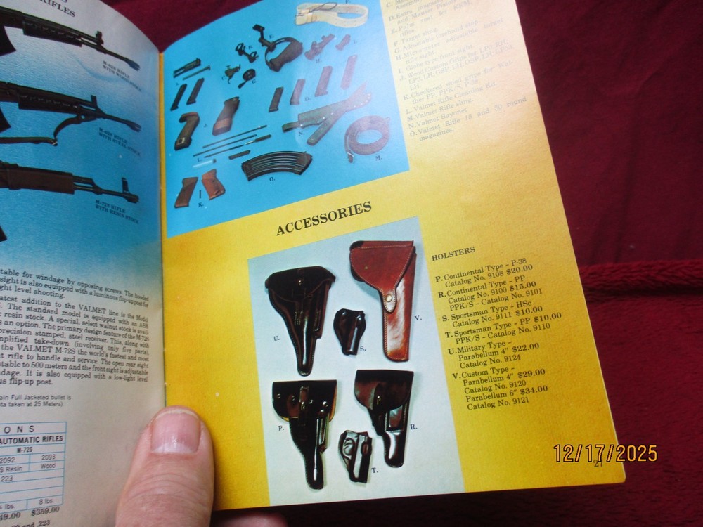 1975 INTERARMS High-End Catalog, Original