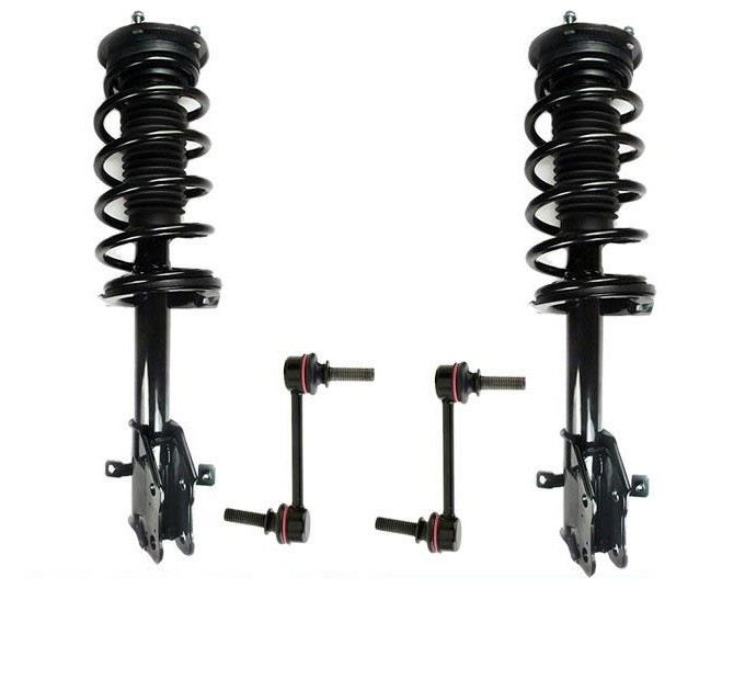 Front Complete Quick Coil Spring Strut Assembly Stabilizer Links for 07-08 Edge