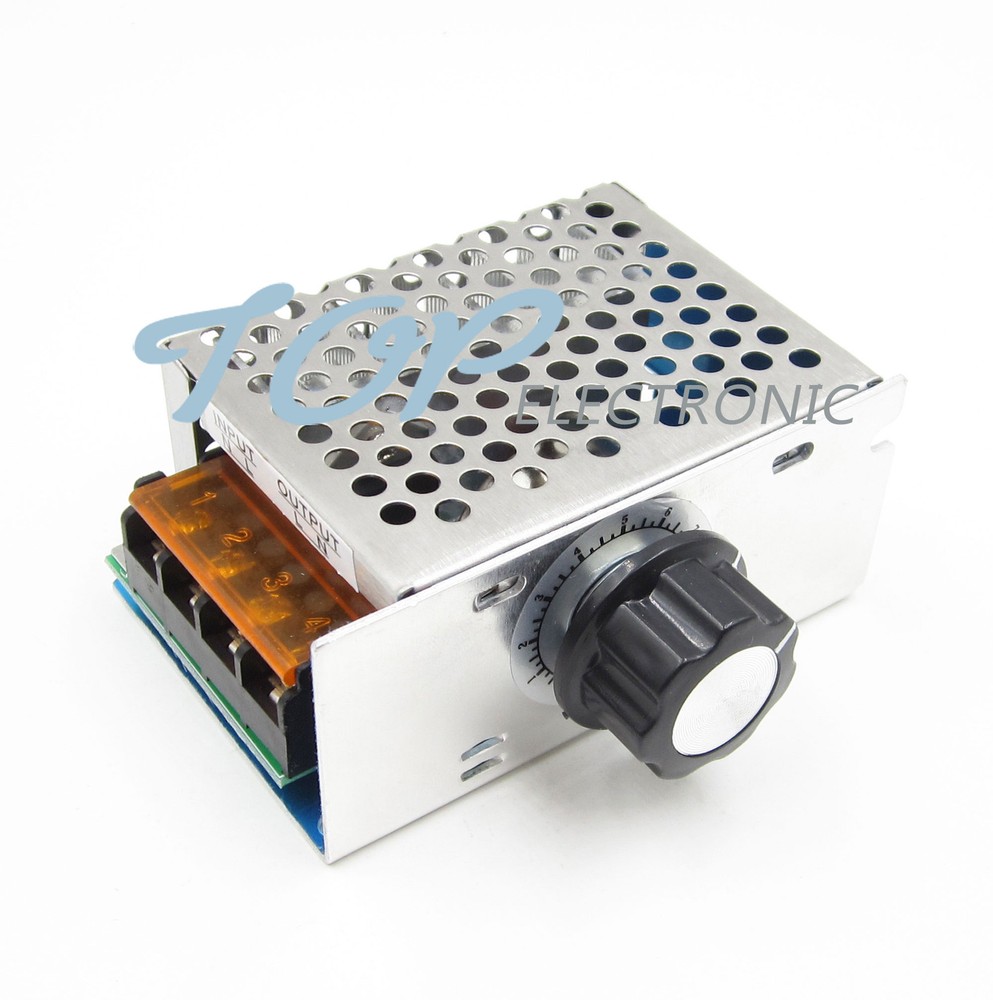 4000W 220V AC SCR Motor Speed Controller Module Voltage Regulator Dimmer