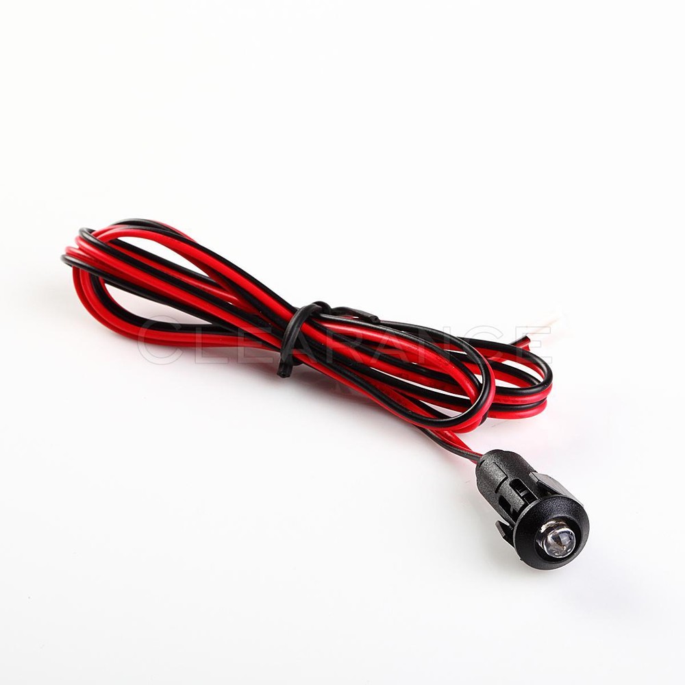 LED 3 volt with 34" leads and plug fits various car alarms
